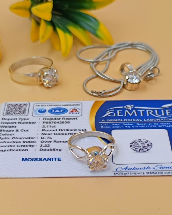Moissanite Diamond For Shukra Planet - Shukra Ka Heera - Image 2