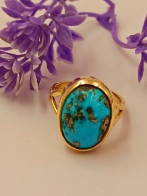 Feroza Panchdhatu Ring - Luck Enhancer Stone