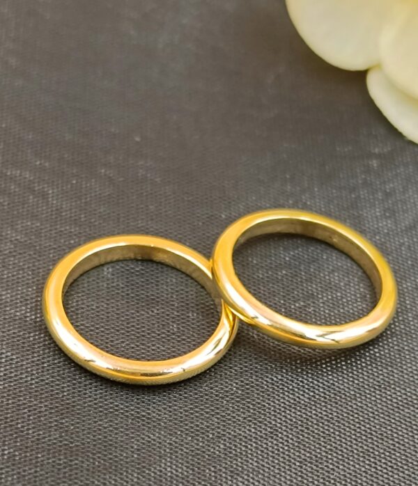 Tridhatu Mangal Chhalla - Trimetal Ring - Teen Dhatu Chhalla Brass Mix - Image 4