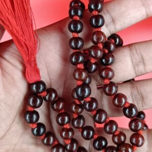 Red Chandan Mala 180 Beads - Lal Chandan Mala For Jap