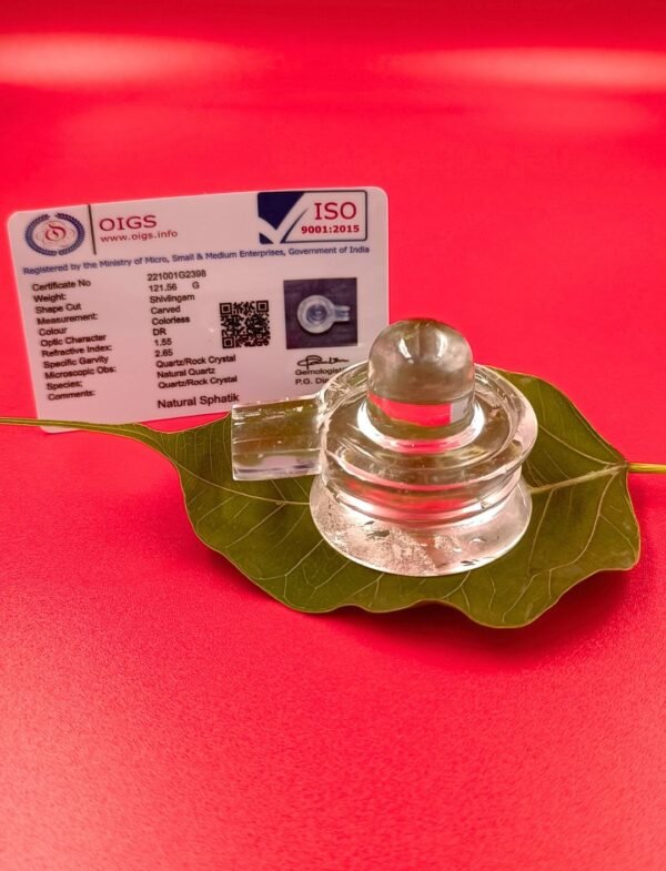 Sphatik Shivling Original Crystal Shivling For Puja