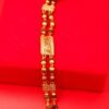 Rudraksha Bracelet - Style Bracelet - Long Lasting Golden Polish - Image 7