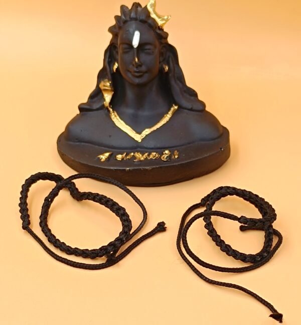 Kaal Bhairav Protection Anklet Thread - काल भैरव सुरक्षा धागा - दुर्घटना और चोट से बचाए - 2 Piece set