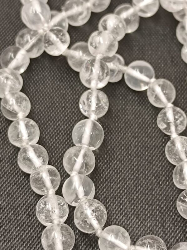 Sphatik Mala - Round Beads 7mm - Image 3