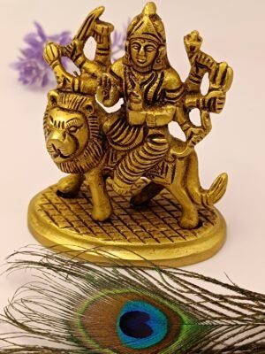 Mata Durga - Panchdhatu Statue For Puja
