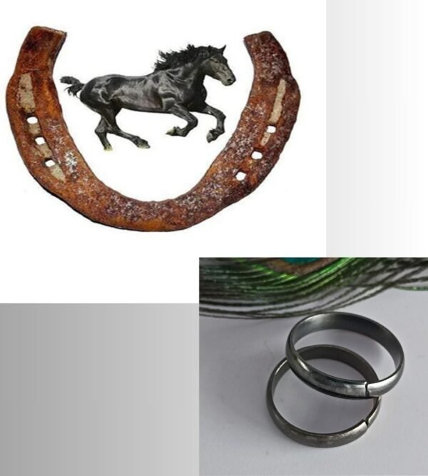 Black Horse Shoe Ring - Ghode Ki Naal Ka Chhalla